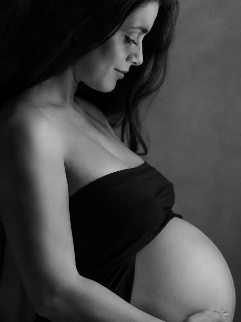 Profile in black and white