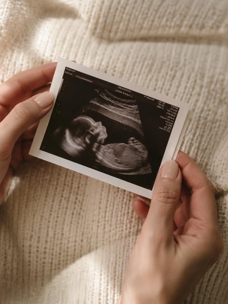 The first photograph, held in hand